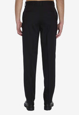 Fendi Classic Wool Pants Black FB1089-AU60-F0QA1