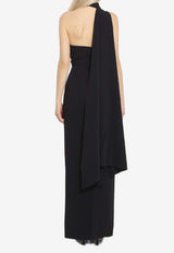 Solace London Demi Maxi Dress OS38011--BLACK