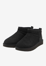 UGG Classic Ultra Mini Boots Black 1116109--BLK