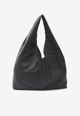 The Row New Bindle Grained Leather Shoulder Bag Blue W1722-L628-ANCS