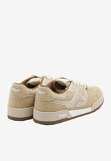 Fendi Match FF Jacquard Sneakers Beige 7E1688-AY9B-F1TNU
