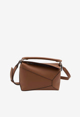 Small Puzzle Edge Shoulder Bag