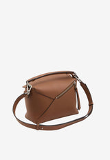 Small Puzzle Edge Shoulder Bag