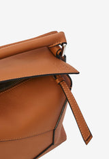 Small Puzzle Edge Shoulder Bag