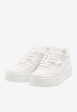 Valentino XL One Stud Leather Sneakers White 7Y2S0G37-XTM-0BO