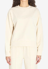 Logo-Embroidered Crewneck Sweatshirt