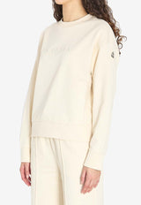 Logo-Embroidered Crewneck Sweatshirt