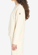 Logo-Embroidered Crewneck Sweatshirt