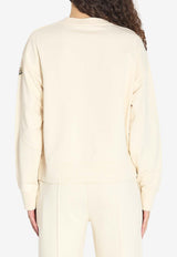 Logo-Embroidered Crewneck Sweatshirt