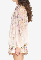 Zimmermann Billow Rebellion Blouse 0991TC261--CRMAV