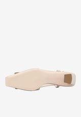 Slingback Leather Pumps