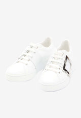 Leather Skate Sneakers