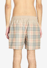 Checked Swim Shorts