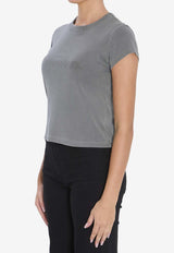 Logo-Embroidered Crewneck T-shirt