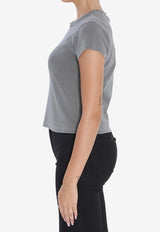 Logo-Embroidered Crewneck T-shirt