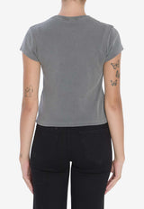 Logo-Embroidered Crewneck T-shirt