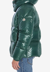 Moncler Parana Nylon Laqué Puffer Jacket Green K20911A00187-597Z8-866