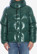 Moncler Parana Nylon Laqué Puffer Jacket Green K20911A00187-597Z8-866