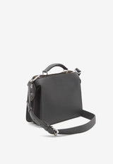 Fendi Small Peekaboo Iseeu Messenger Bag Gray 7VA530-AFC3-F1TQY