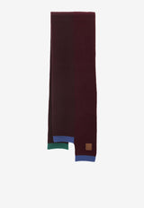 Loewe Wool Asymmetric Scarf FSA8S3SK01--6654