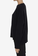 Lisa Yang Mila Crewneck Sweater 201726--BL