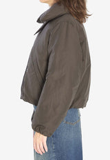 Lemaire Cropped Puffer Jacket Brown OW1151-LF1019-BR507