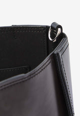 Stella McCartney Perforated Logo Square Shoulder Bag Brown 7B0175-WP0625-2140