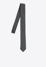 Gucci Logo Label Tie Gray 849507-4NAAJ-1200