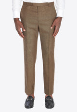 Gucci Wool Tweed Pants Beige 814299-Z7AQA-2014