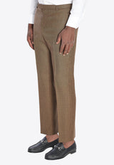 Gucci Wool Tweed Pants Beige 814299-Z7AQA-2014
