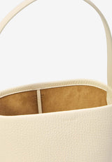 The Row Small Park N/S Park Shoulder Bag White W1314-L129-IVR