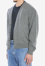 The Row Mats Cashmere Cardigan Gray 1024-Y960-GYM