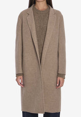 Fedra Open Cashmere Coat