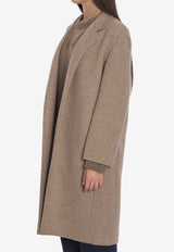 Fedra Open Cashmere Coat