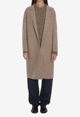Fedra Open Cashmere Coat