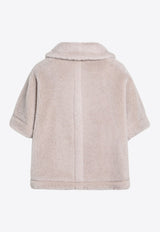 Max Mara Alpaca and Wool Short Coat Sand NEWTERZO1WO/R_MAXM-002