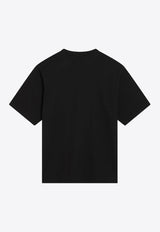 The North Face Dome Logo Embroidered T-shirt Black NF0A8C3PCO/Q_NORTH-JK31