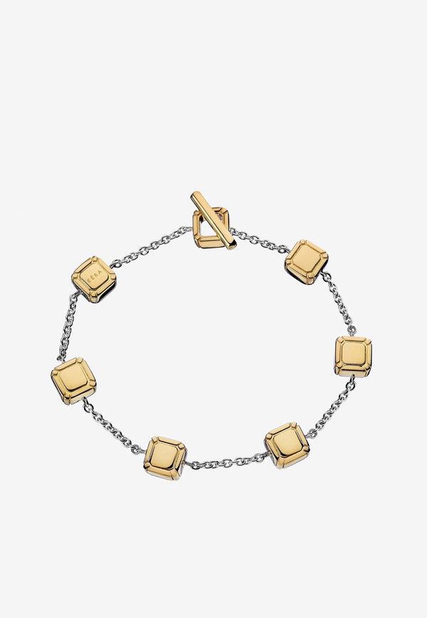 EÉRA Ninety Chain Bracelet with Charms Multicolor NINEBRPL05W2G
