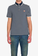 Logo-Embroidered Polo T-shirt