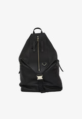 Convertible Leather Backpack