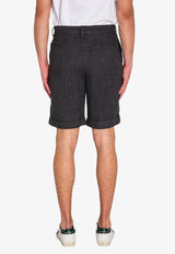 Barena Venezia Scandola Bermuda Shorts Gray PAU5452-4160-580