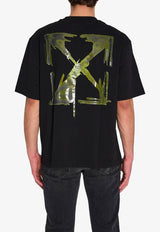 Off-White Slime Arrow Print T-shirt Black OMAA120S26-JER002-0001