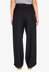 Loewe Tailored Wool Pants Black S359Y04XIG--1100
