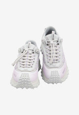 Moncler Trailgrip Nubuck and Mesh Sneakers Gray L109B4M00130-M8443-60Q