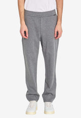 Moncler Logo Patch Track Pants Gray L10918H00007-89B5F-987