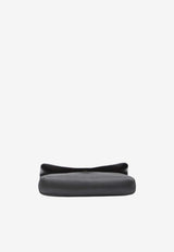 Saint Laurent Large Envelope Clutch in Hammered Leather Black 853610-AACYT-1000