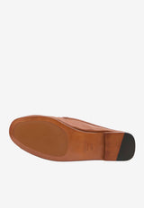 Versace Medusa Leather Loafers Brown 1023322-1A17346-1N87J