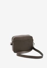 Saint Laurent Small Camera Bag in Grained Leather Brown 862255-AAF98-3229
