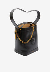 Versace Medusa Calf Leather Bucket Bag Black 1023460-1A17453-1B55J