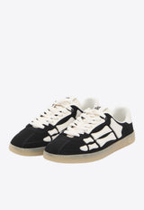 Amiri Pacific Bones Suede Low-Top Sneakers Black AMSNSN1040--001